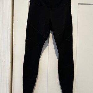 Athleta zippered track pants Black Size M